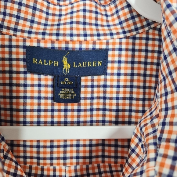Ralph Lauren Boys Button Down Shirt, sz 16-18 - Picture 4 of 7